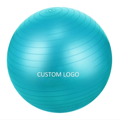 사용 가능 OEM 55cm PVC 반 폭발 체육관 운동 요가 공 공기 펌프와 다채로운