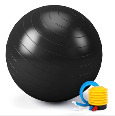 사용 가능 OEM 55cm PVC 반 폭발 체육관 운동 요가 공 공기 펌프와 다채로운