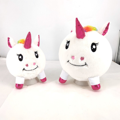 OEM ODM 용납 된 부풀이 버디 볼 해마 지름 12 '' 플러시 유니콘 볼