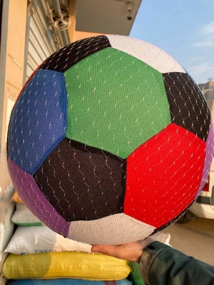 펌플 디자인 40cm 스포츠 축구 장난감 아이용 천 해변 공 OEM ODM 받아 들인다