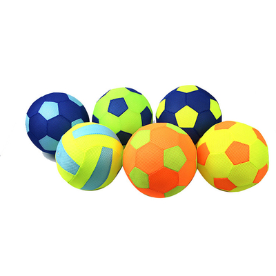 BM-1 Mesh Covered 6&quot; Inflatable Soccer/Beach Ball for Kids (어린이를 위한 6&quot; 펌플 풋볼/비치 볼)