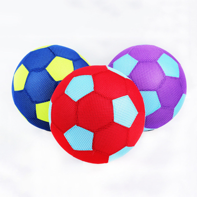 BM-1 Mesh Covered 6&quot; Inflatable Soccer/Beach Ball for Kids (어린이를 위한 6&quot; 펌플 풋볼/비치 볼)