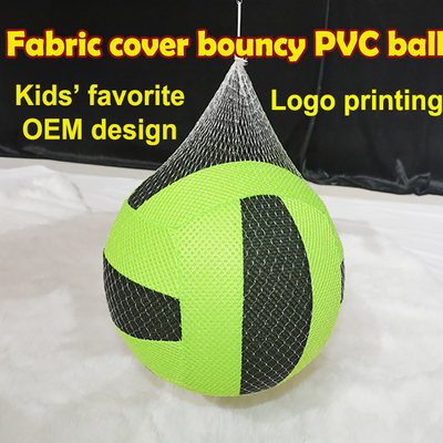 BM-1 Mesh Covered 6&quot; Inflatable Soccer/Beach Ball for Kids (어린이를 위한 6&quot; 펌플 풋볼/비치 볼)