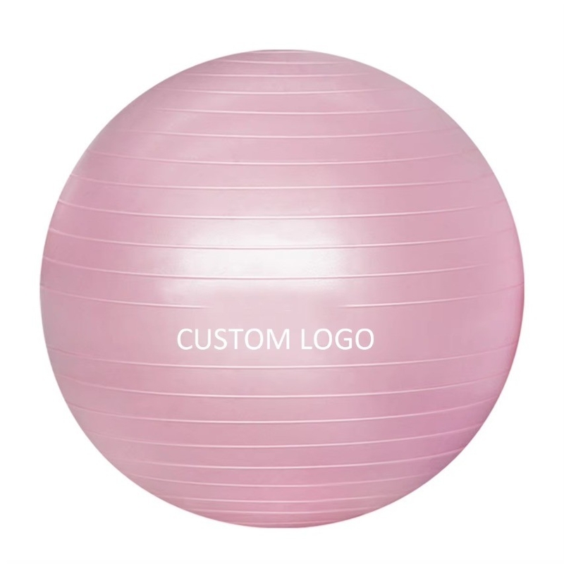 사용 가능 OEM 55cm PVC 반 폭발 체육관 운동 요가 공 공기 펌프와 다채로운
